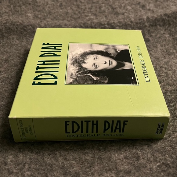 EDITH PIAF L'Integrale 1936-1945 [Box] (CD, Oct-1988, 4 Discs, Verve) - Picture 3 of 7
